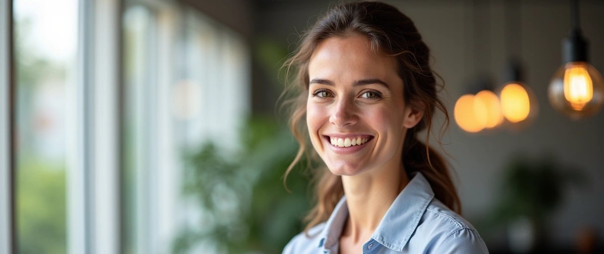 Professionelles Porträt des Ernährungswissenschaftlers, lächelnd und einladend